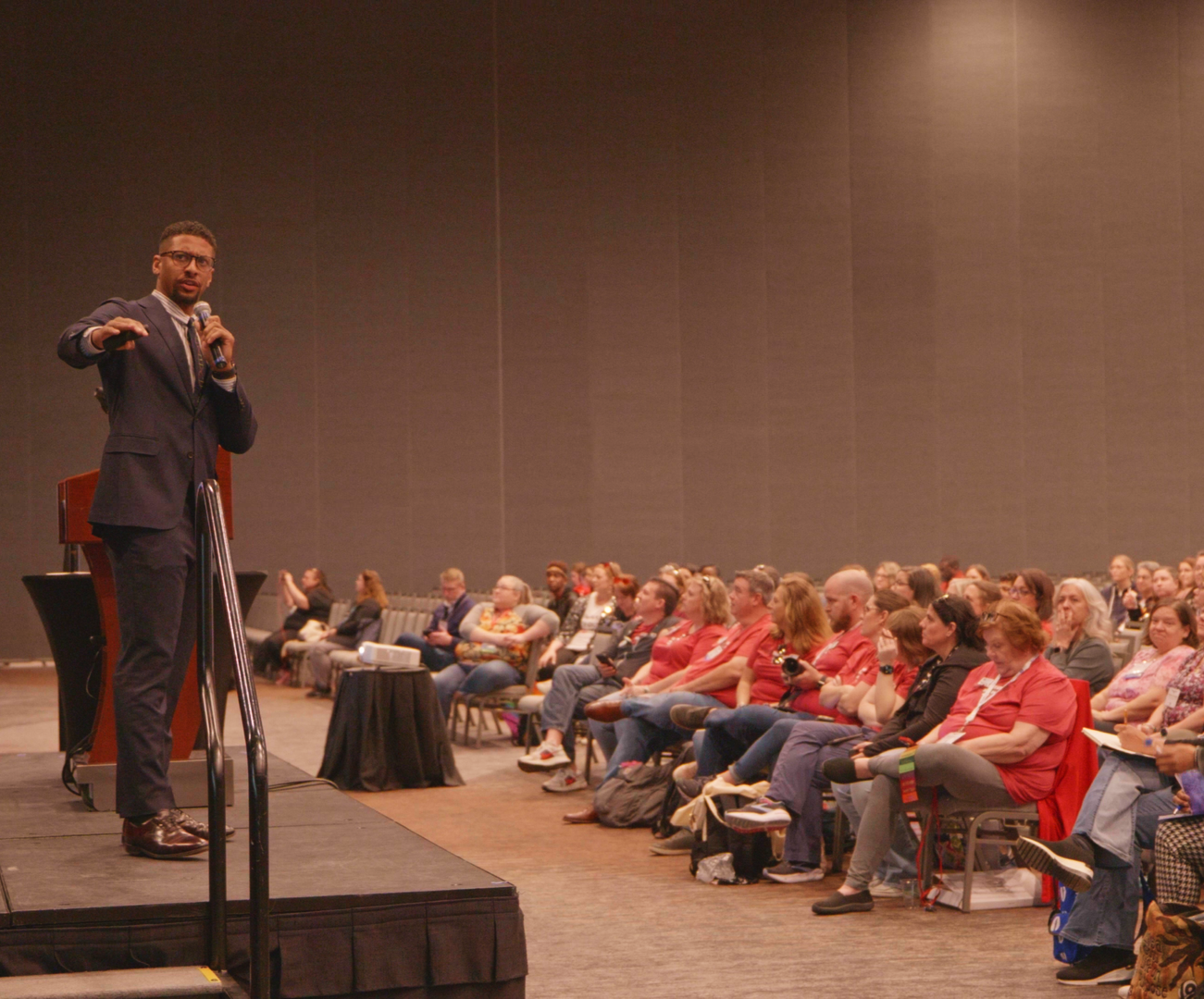 Justin Shaifer speaking